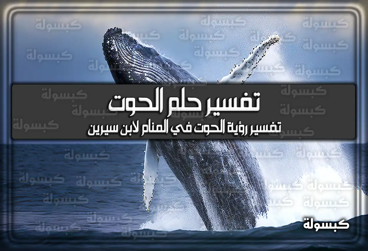 تفسير رؤية حلم الحوت في المنام