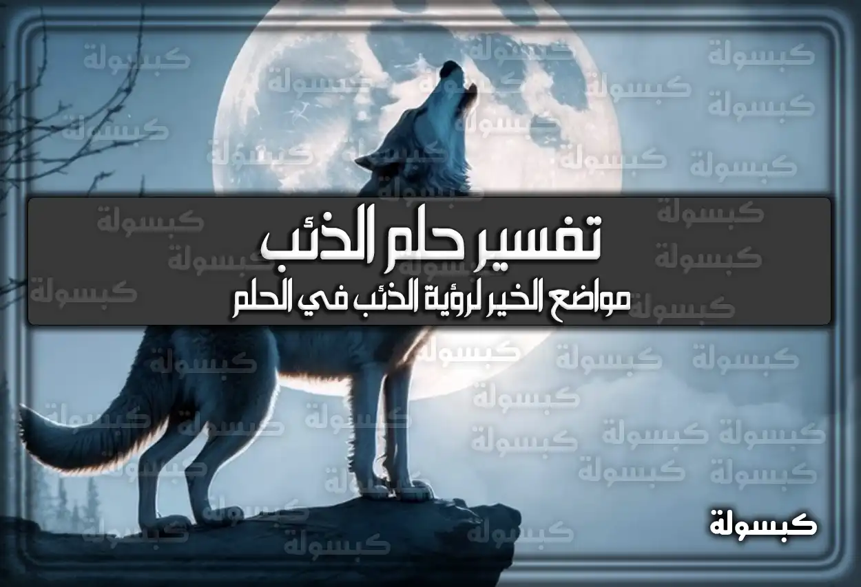 تفسير رؤية حلم الذئب في المنام