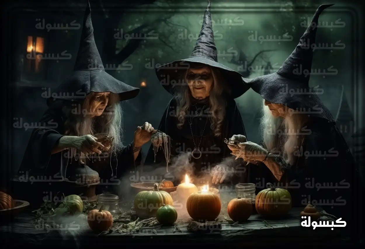تفسير رؤية حلم الساحرة في المنام صورة رمزية لساحرة عجوز في الحلم