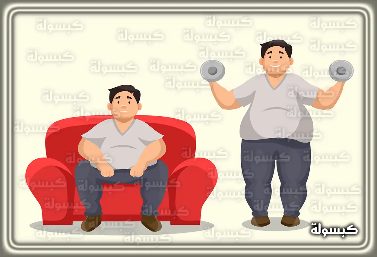 رجل سمين يظهر في حلم كرمز للوفرة