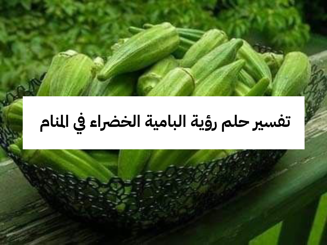 تفسير حلم رؤية البامية الخضراء في المنام.. زواج ورزق