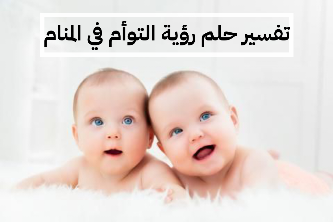 تفسير حلم رؤية التوأم في المنام