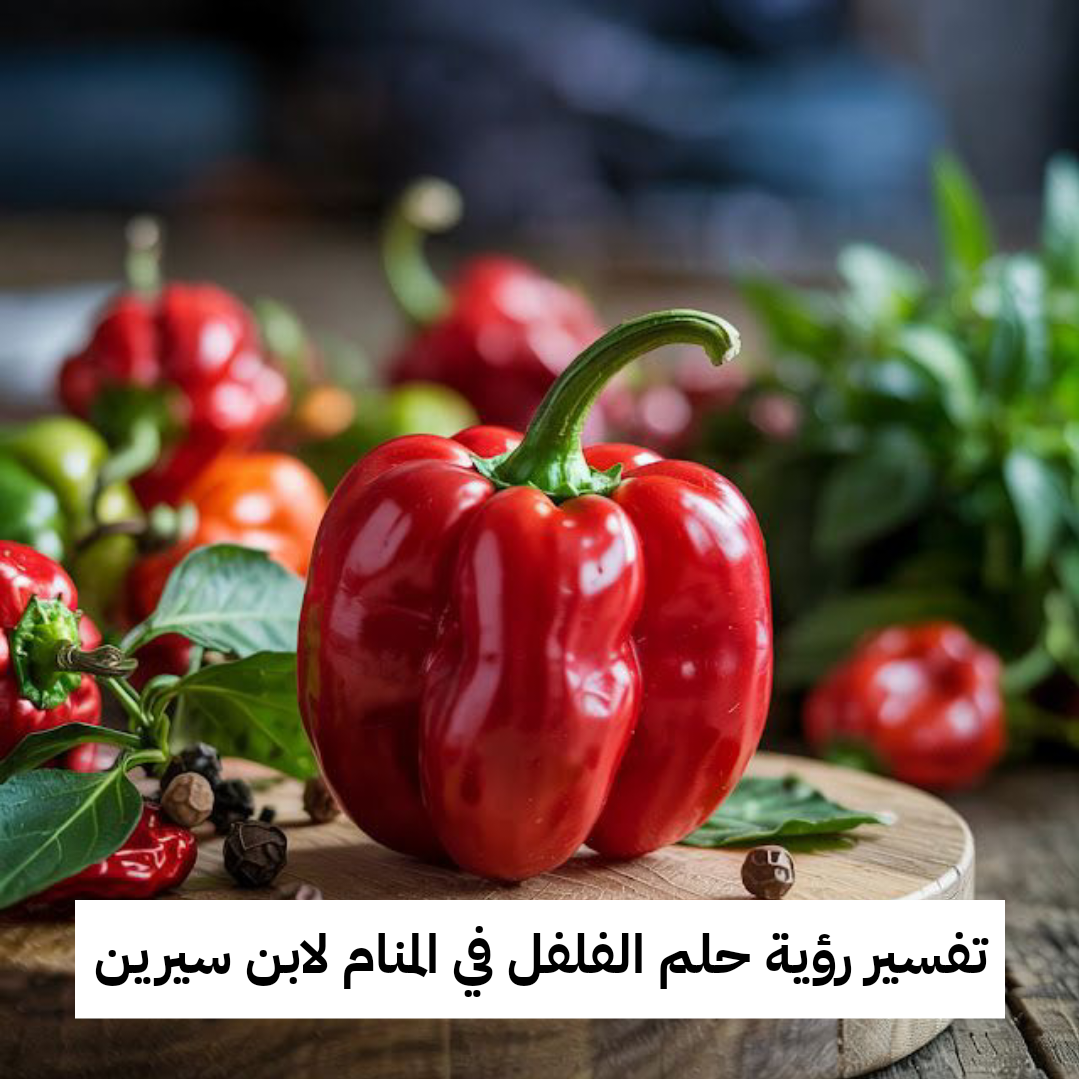 تفسير رؤية حلم الفلفل في المنام لابن سيرين