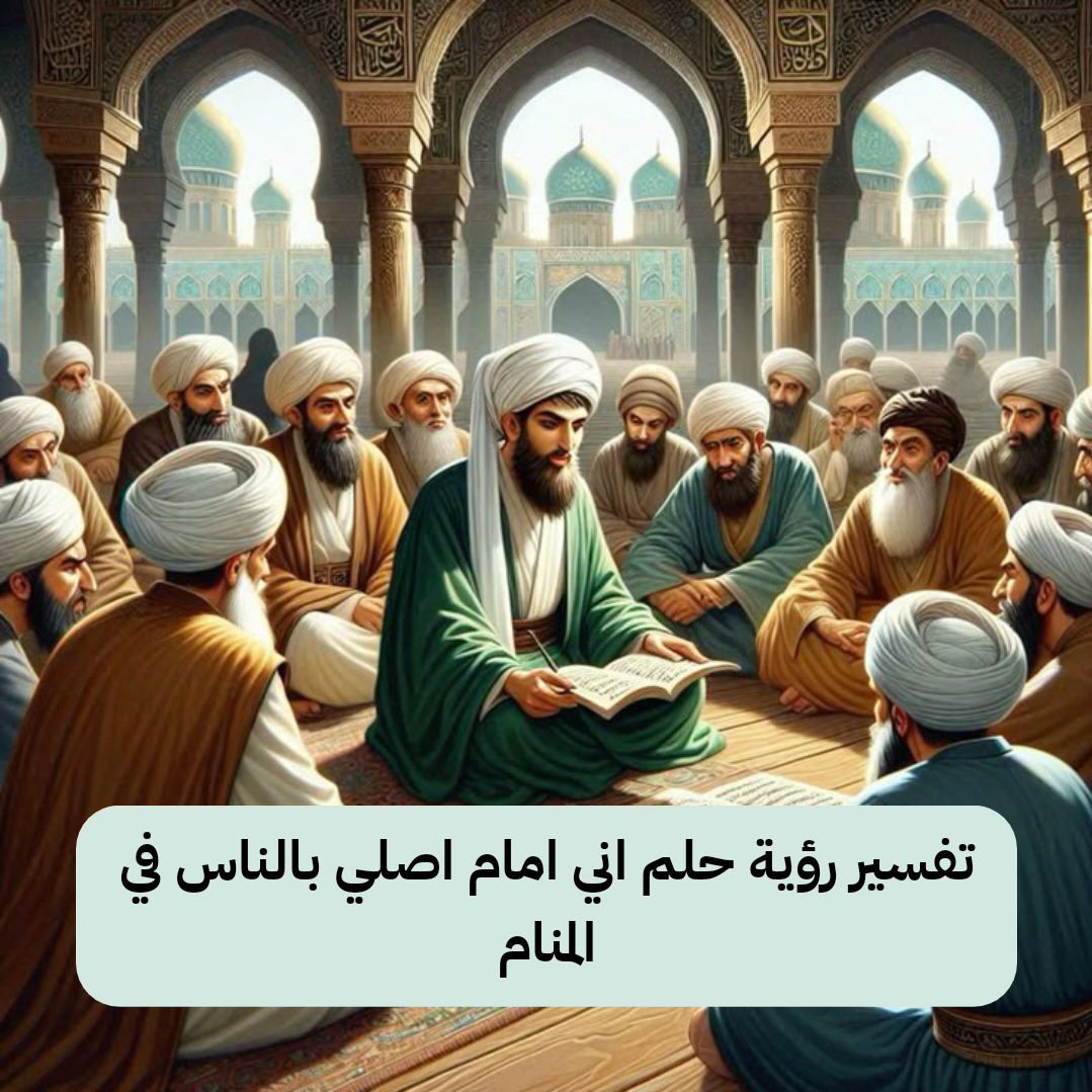 تفسير رؤية حلم اني امام اصلي بالناس في المنام..ازمات مالية وصُحبة سيئة