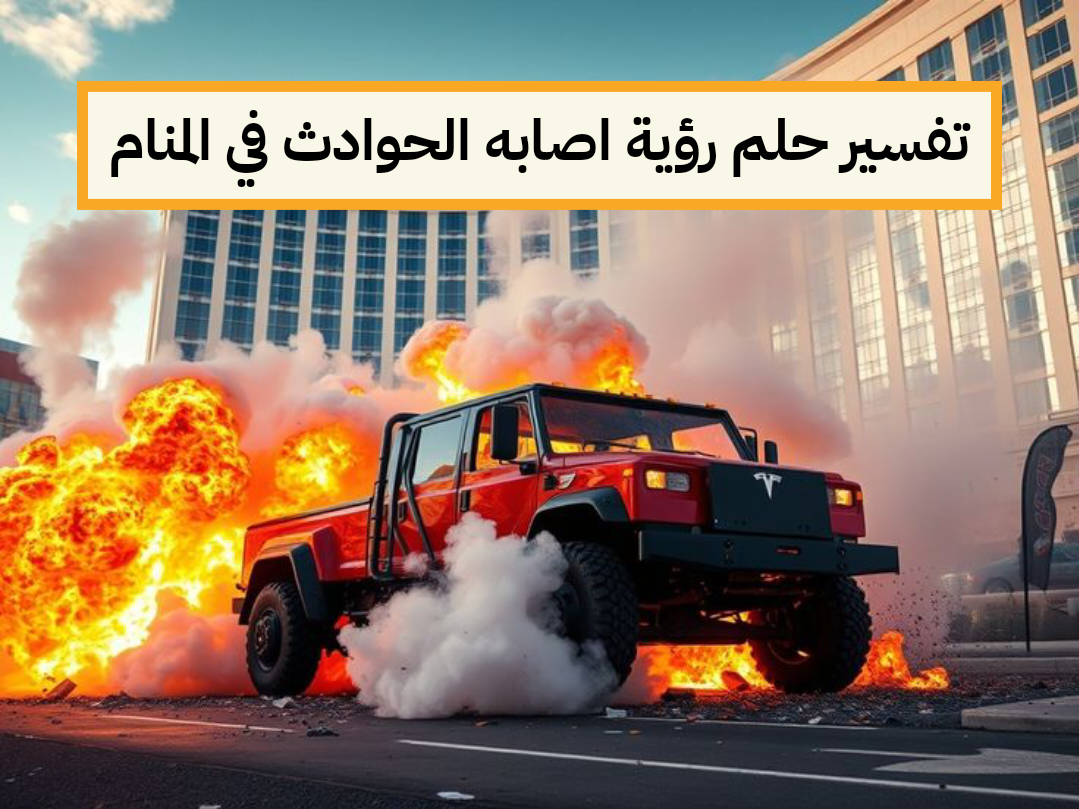 تفسير حلم رؤية اصابه الحوادث في المنام