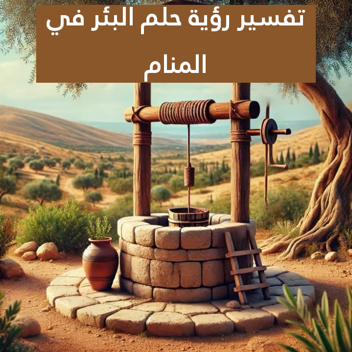 تفسير رؤية حلم البئر في المنام .. زواج قريب ومشاكل تنتهي