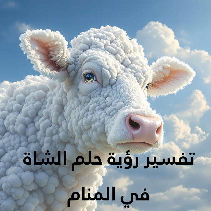 تفسير رؤية حلم الشاة في المنام