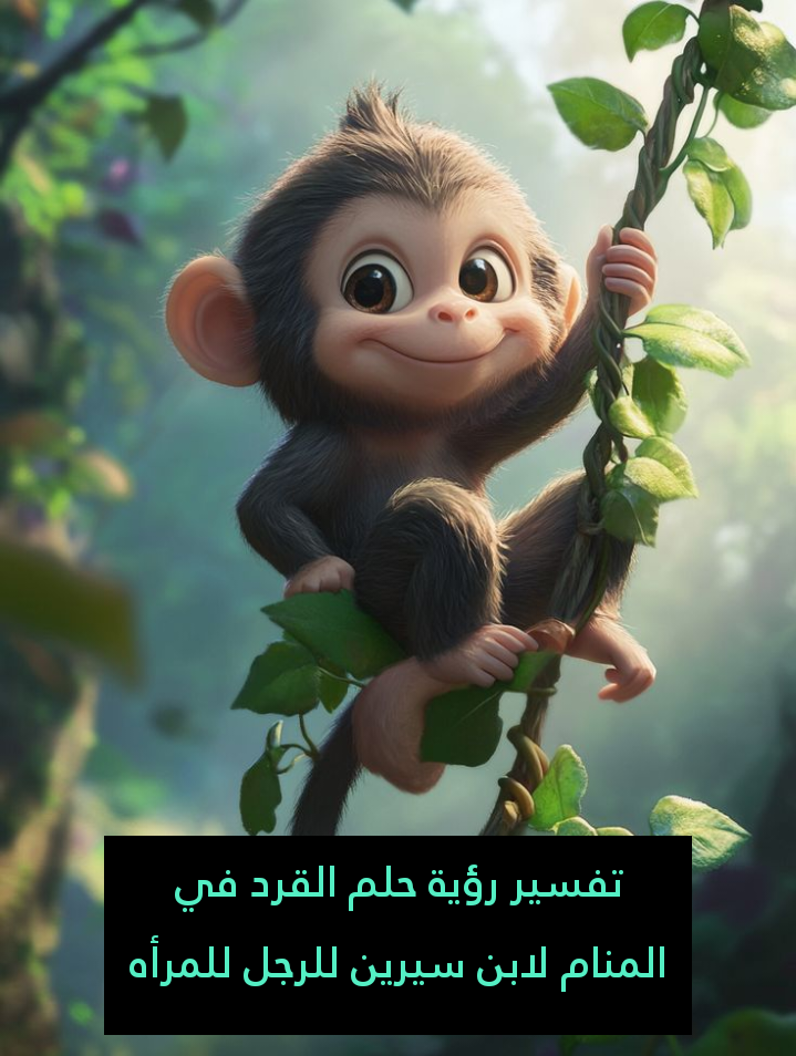تفسير رؤية حلم القرد في المنام لابن سيرين للرجل للمرأه