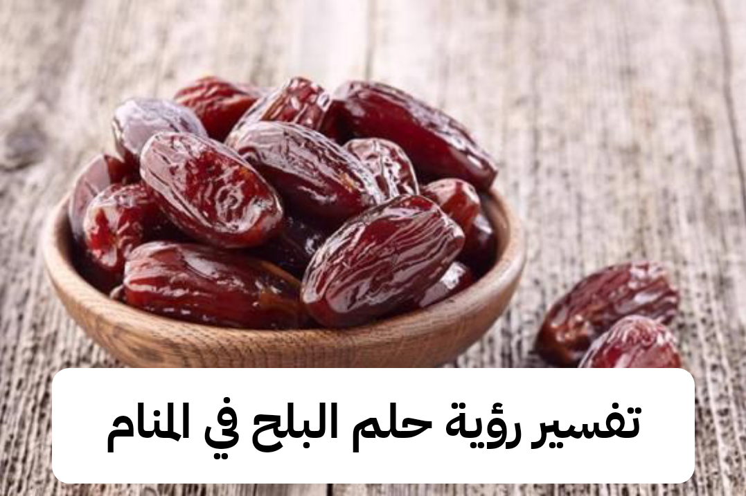 تفسير رؤية حلم البلح في المنام