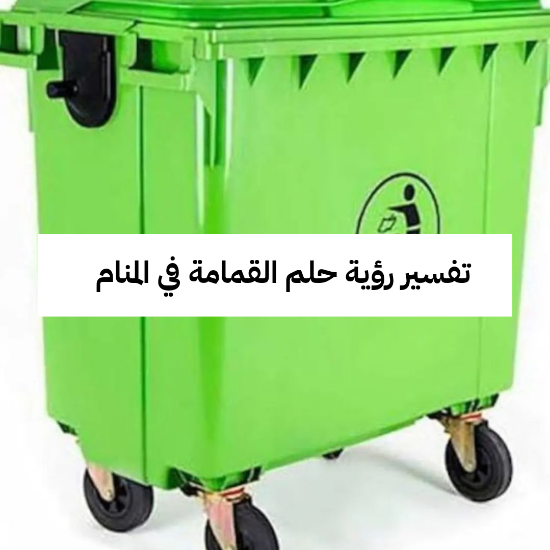 تفسير رؤية حلم القمامة في المنام