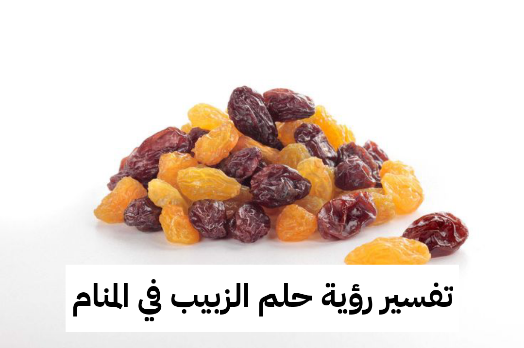 تفسير رؤية حلم الزبيب في المنام