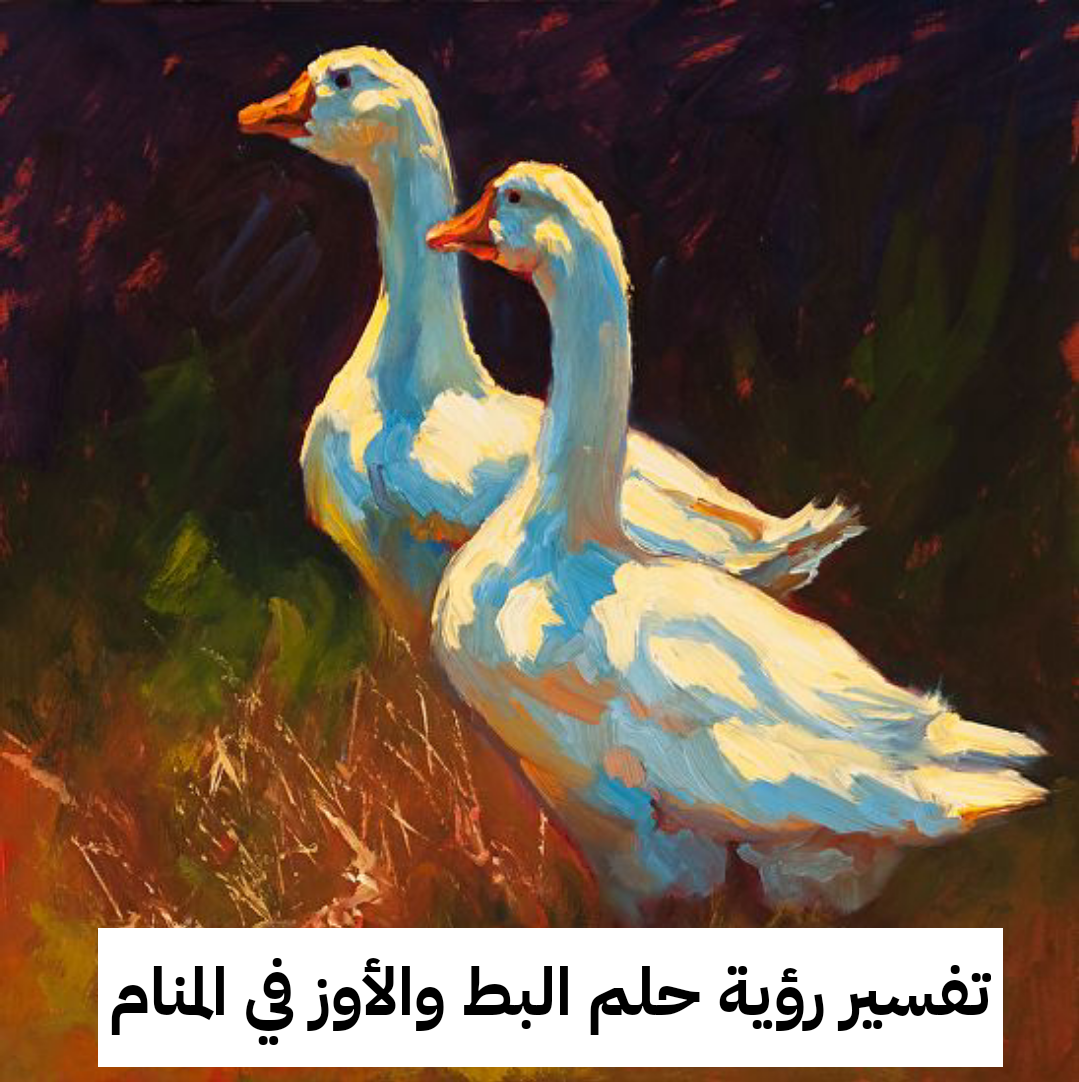 تفسير رؤية حلم البط والأوز في المنام