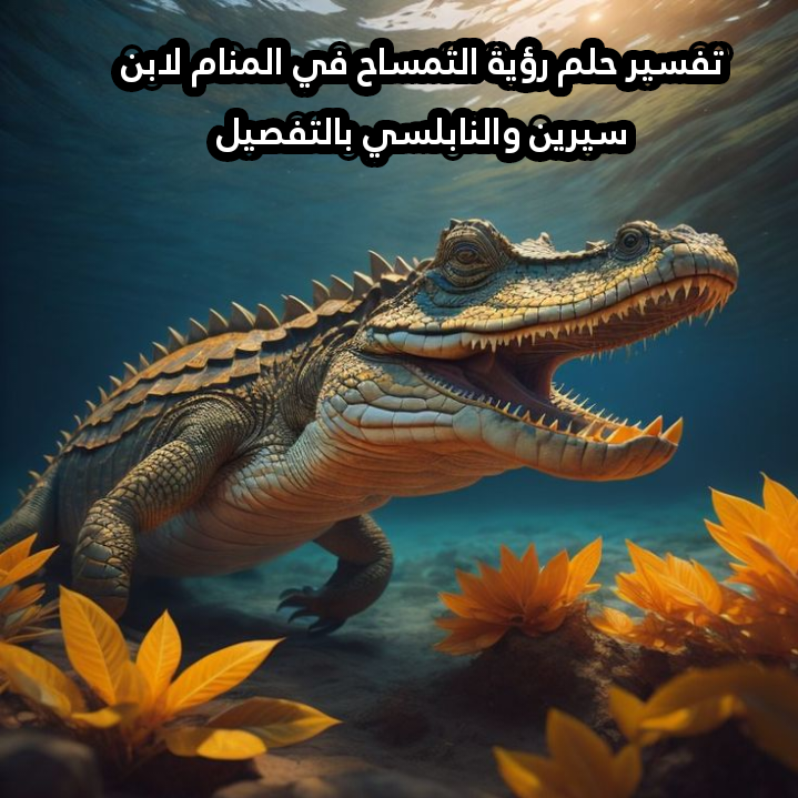 تفسير حلم رؤية التمساح في المنام لابن سيرين والنابلسي بالتفصيل