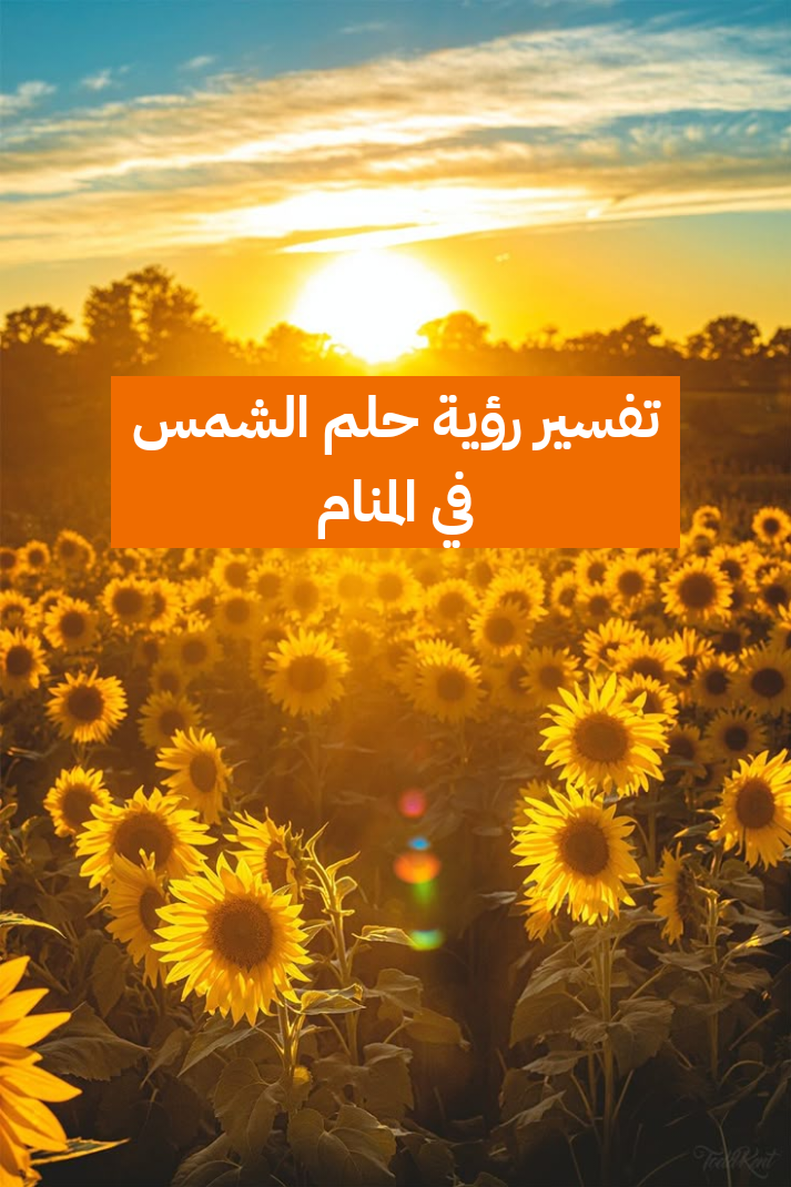 تفسير رؤية حلم الشمس في المنام