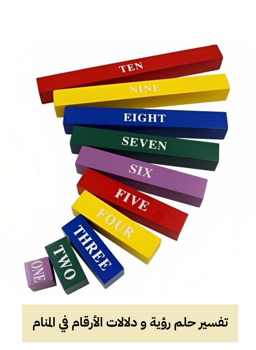 تفسير حلم رؤية و دلالات الأرقام في المنام