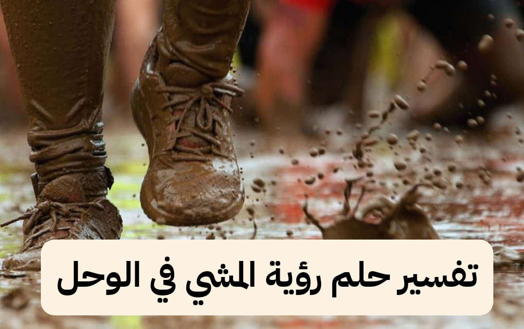 تفسير حلم رؤية المشي في الوحل بالتفصيل
