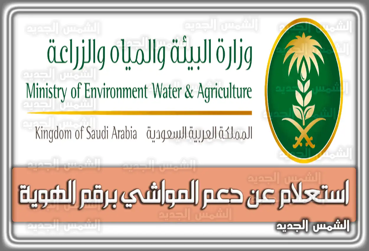 استعلام عن دعم المواشي برقم الهوية 1447 .. ينزل الدعم في هذا التوقيت