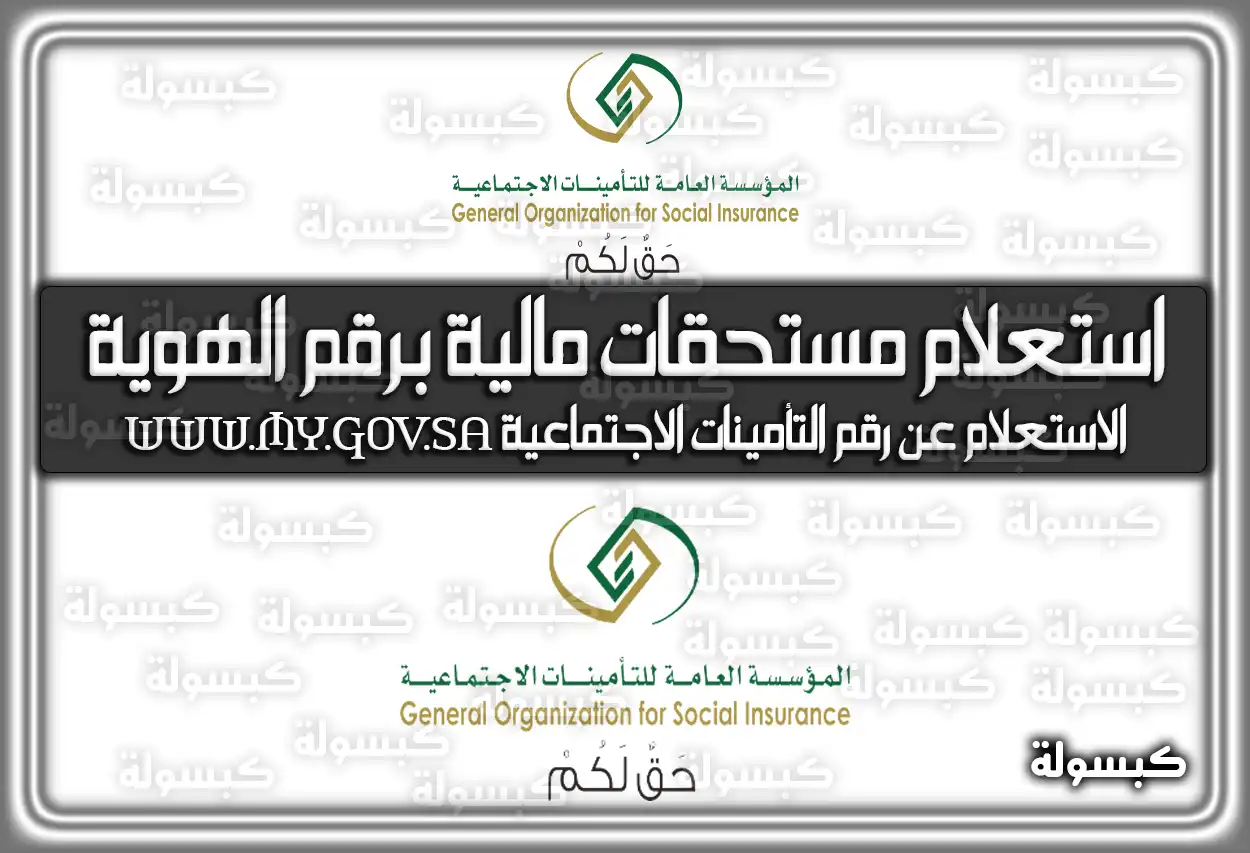 استعلام عن مستحقات مالية برقم الهوية السعودية mof.gov.sa