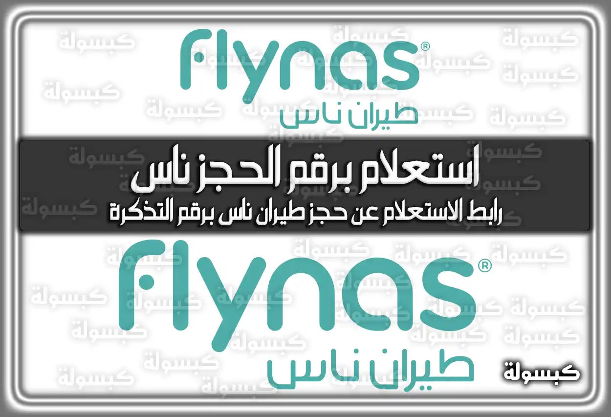 استعلام برقم الحجز ناس flynas.com السعودية .. هُنا رابط الاستعلام عن حجز طيران ناس برقم التذكرة