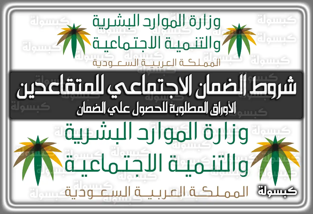 شروط الضمان الاجتماعي للمتقاعدين .. هُنا الاوراق المطلوبة للحصول علي الضمان