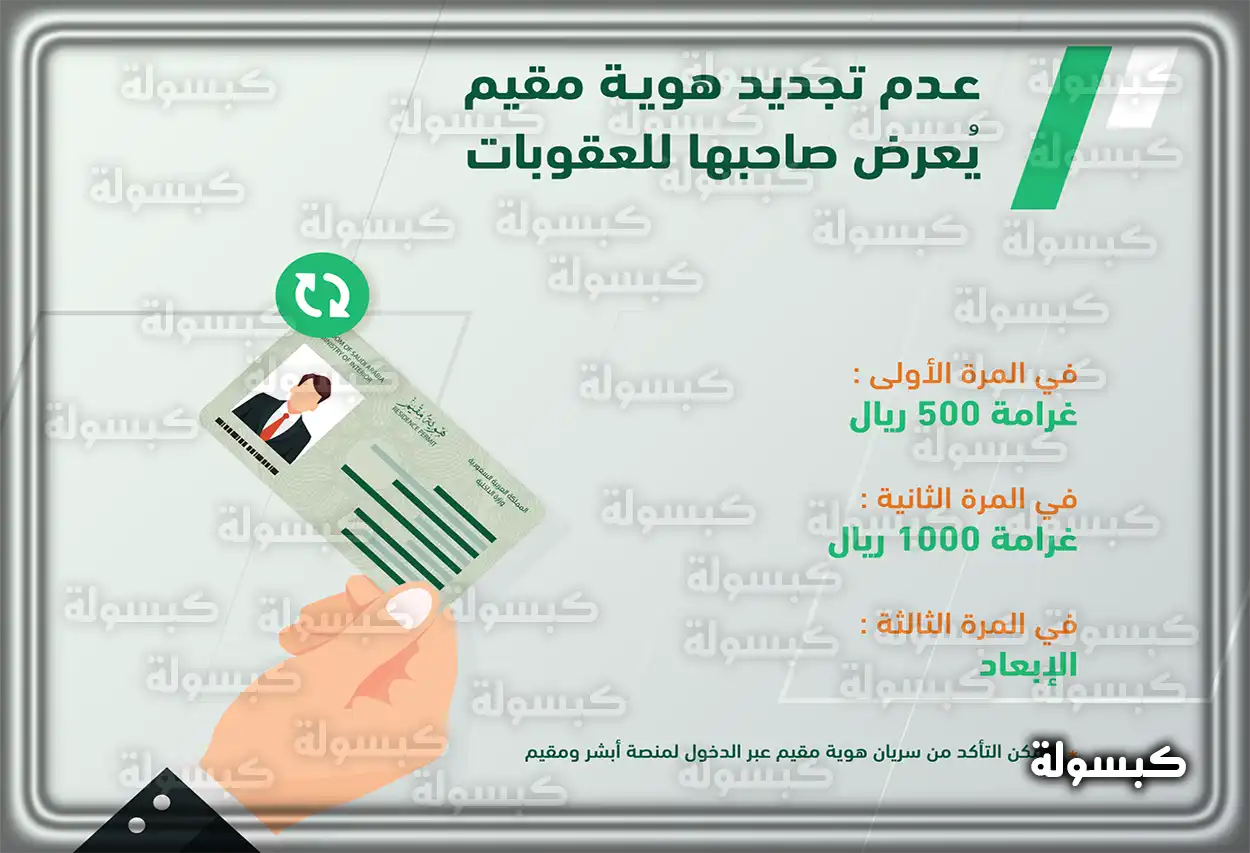 خطوات الاستعلام عن صلاحية الإقامة من موقع وزارة الموارد البشرية