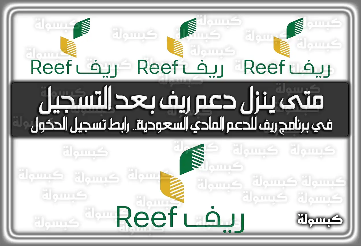 بالرابط: متى ينزل دعم ريف بعد التسجيل في برنامج ريف للدعم المادي السعودية.. رابط تسجيل الدخول