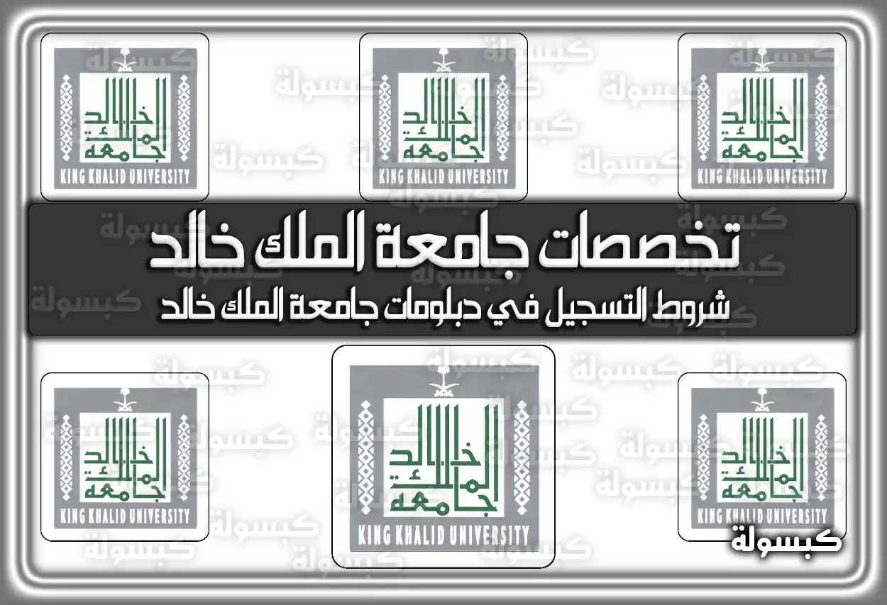 تخصصات جامعة الملك خالد في السعودية