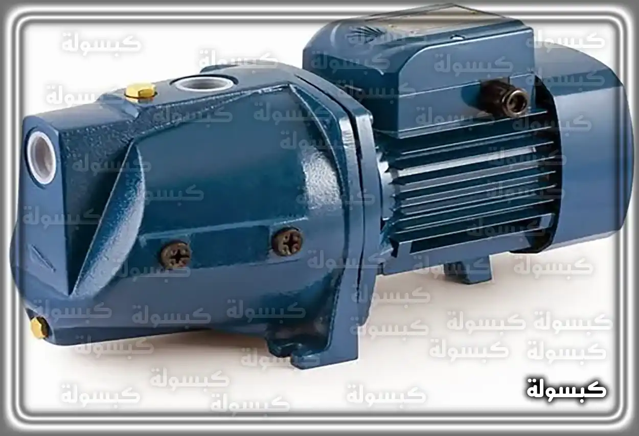 موتور مياه كالبيدا مثبت على سطح مبنى