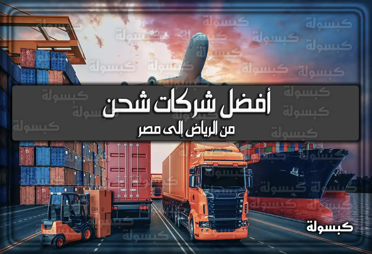 أفضل شركات شحن من الرياض إلى مصر