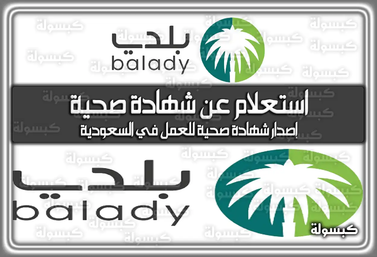 استعلام عن شهادة صحية .. محافظات السعودية