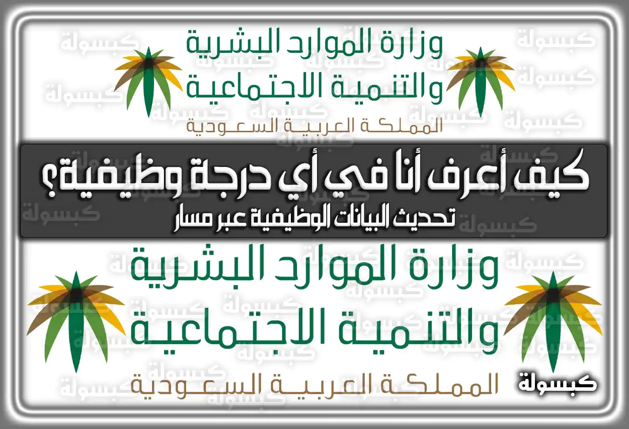 كيف أعرف أنا في أي درجة وظيفية