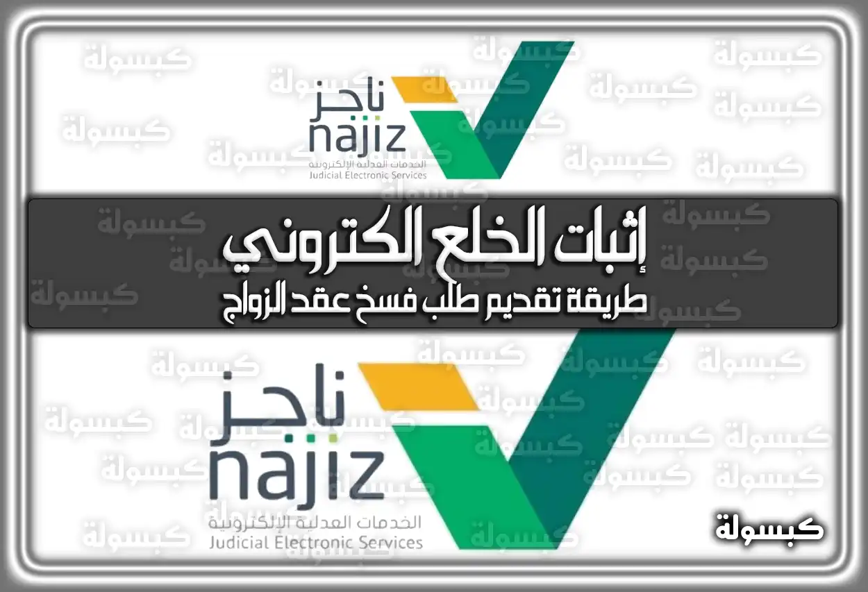 إثبات الخلع الكتروني: هنا كل ما ترغب في معرفته عنه