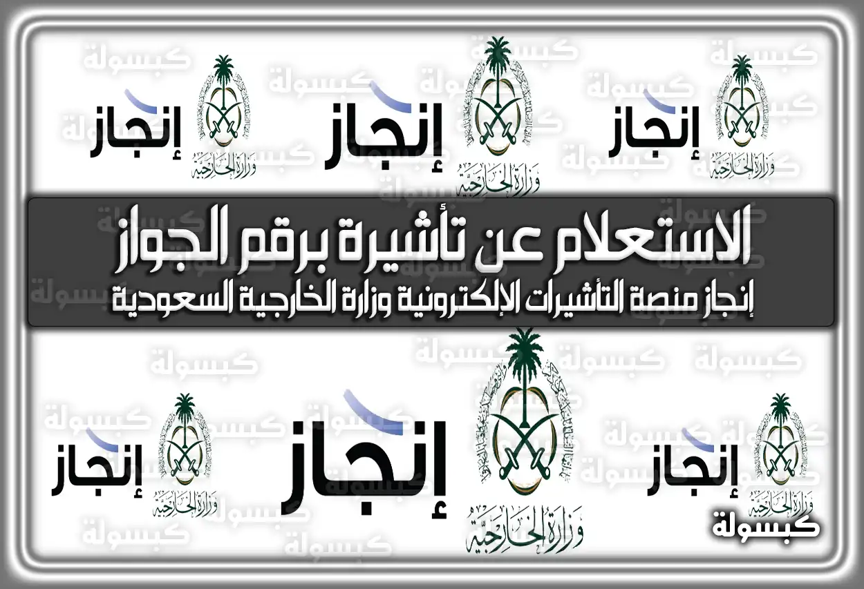 الاستعلام عن تأشيرة برقم الجواز إنجاز منصة التأشيرات الإلكترونية وزارة الخارجية السعودية