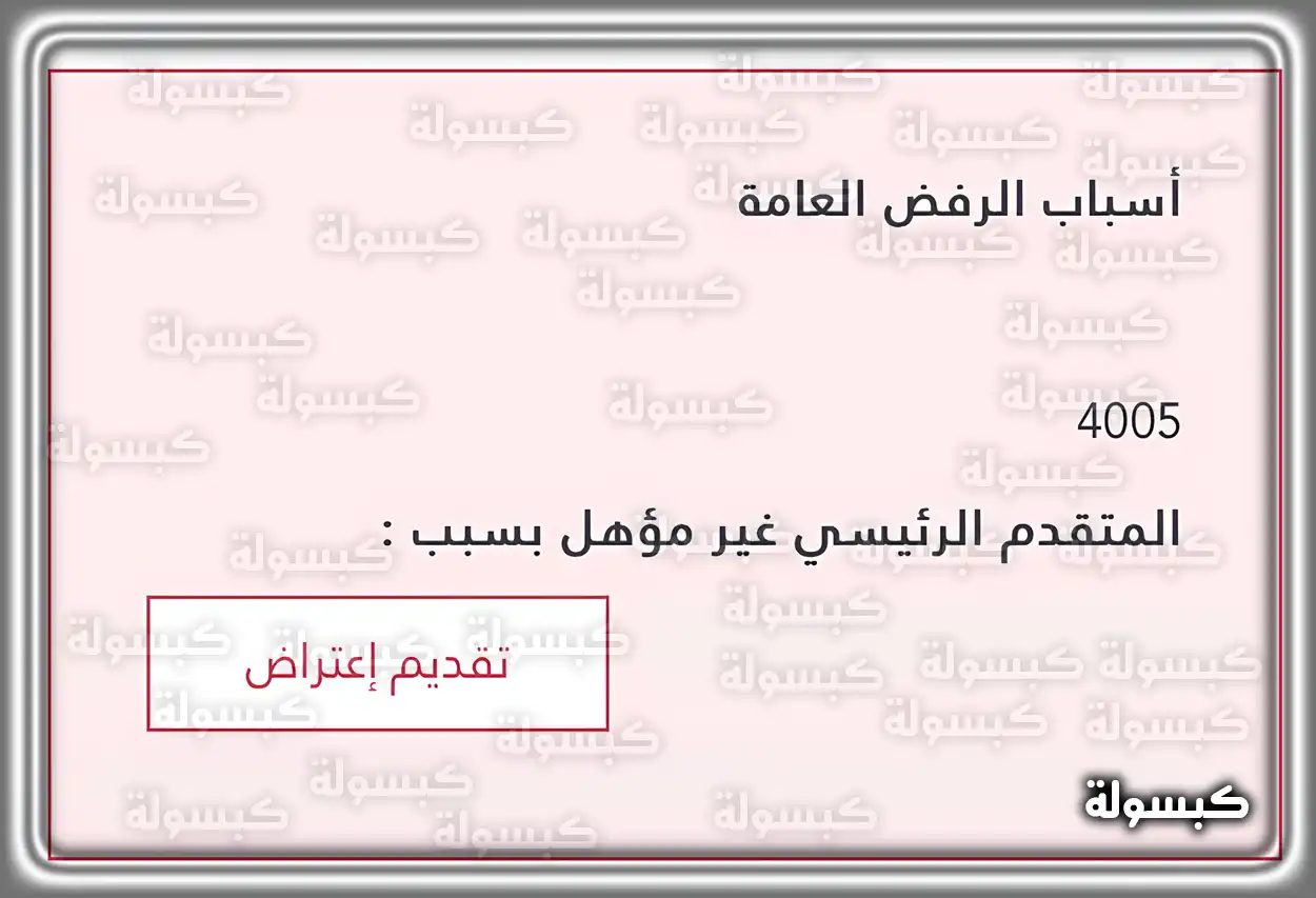 شخص يتفحص أسباب رفض طلبه في الضمان الاجتماعي المطور عبر الحاسوب