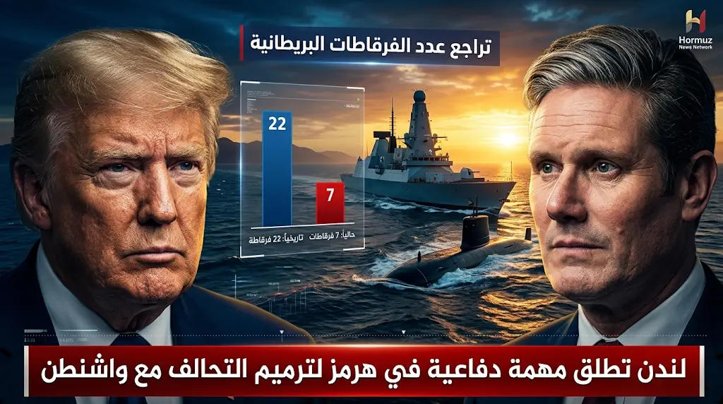 بعد انتقادات ترامب لستارمر.. بريطانيا تعزز تواجدها العسكري في مضيق هرمز وتعلن زيادة ميزانية الدفاع
