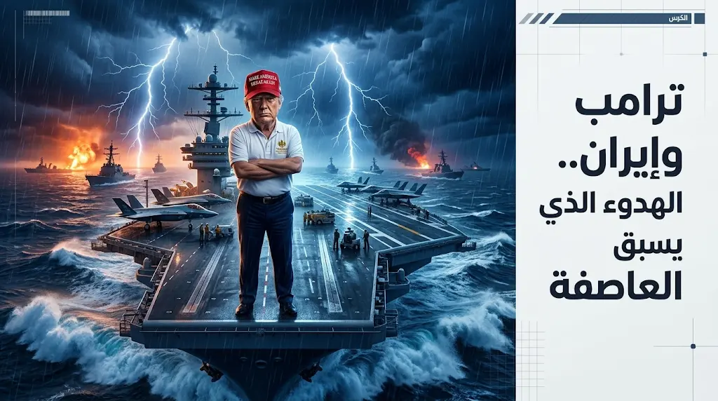 ترامب يحذر إيران من "الهدوء الذي يسبق العاصفة" ويخير طهران بين الاتفاق الشامل أو المواجهة العسكرية