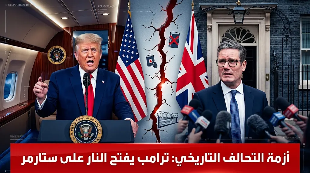 ترامب يهاجم حكومة كير ستارمر ويحذر من فشل استراتيجي يهدد بقاء حزب العمال في السلطة