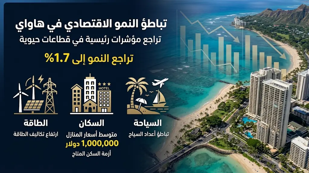 تقرير جامعة هاواي يحذر من مستقبل اقتصادي مقلق وارتفاع ملموس في تكاليف المعيشة بالولاية