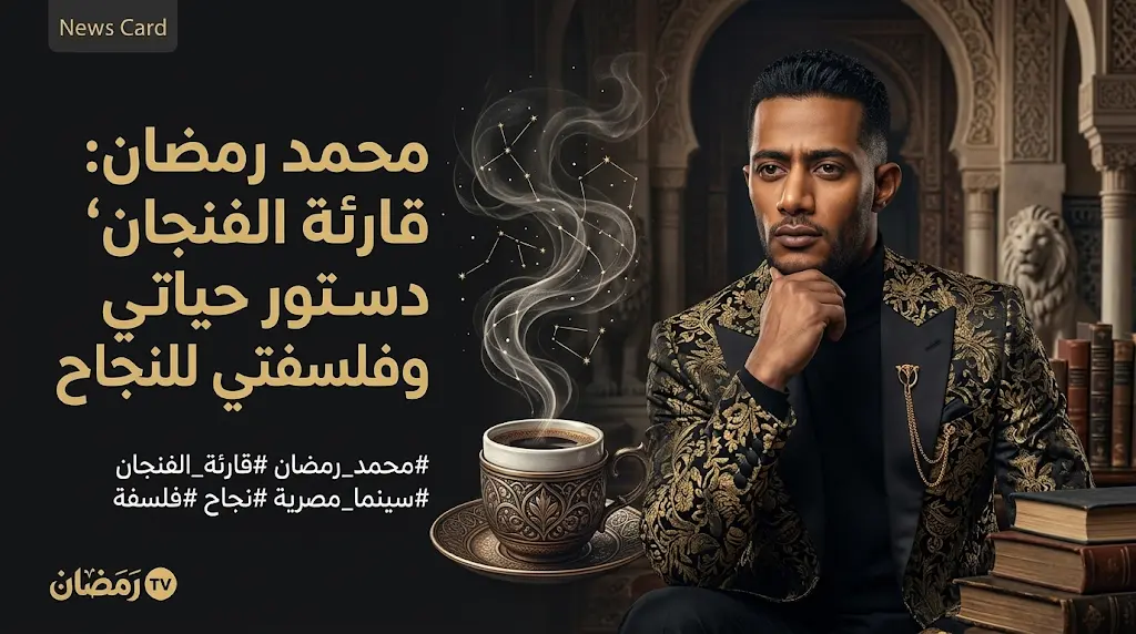محمد رمضان يصف قصيدة قارئة الفنجان بدستور حياته ويكشف أبعادها الرمزية لتحقيق النجاح