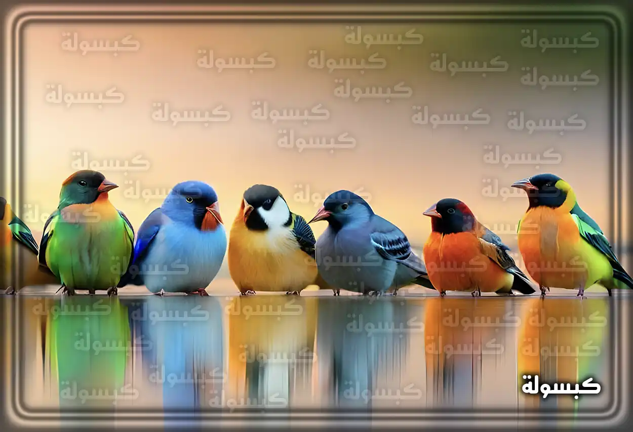 دلالة رؤية الطيور الملونة في الحلم