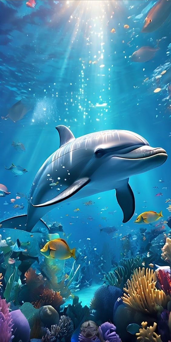 ظهور الدلفين في حلم الرجل