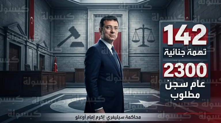 انطلاق محاكمة أكرم إمام أوغلو في إسطنبول والنيابة العامة تطالب بسجنه لمدة 2300 عام