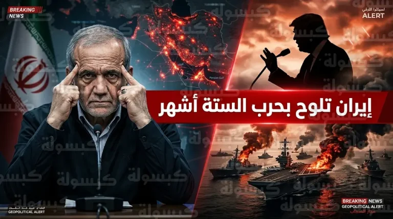بزشكيان يتراجع عن لغة التهدئة مع دول الخليج بضغط من الحرس الثوري وطهران تلوح بحرب الستة أشهر