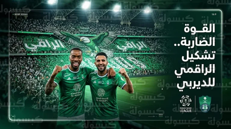 تشكيل الأهلي الرسمي ضد الاتحاد اليوم السبت 7-3-2026 في دوري روشن السعودي