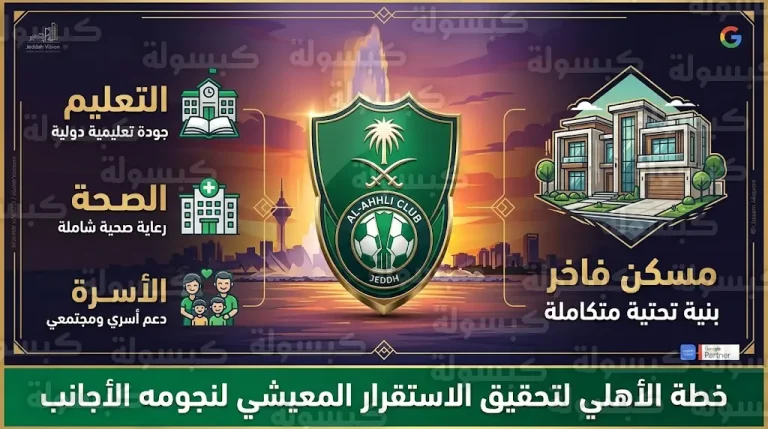 تفاصيل خطة الأهلي السعودي لتأمين إقامة عائلات المحترفين بدعم من وزارة الرياضة وبرنامج جودة الحياة