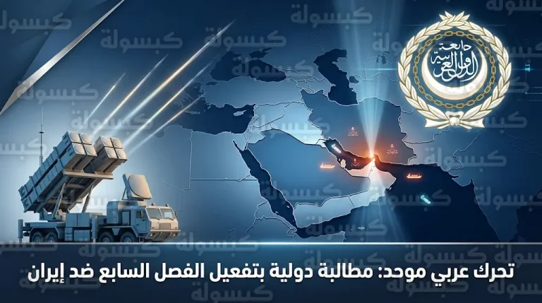 وزراء الخارجية العرب يطالبون مجلس الأمن بتفعيل الفصل السابع ضد طهران ويؤكدون الحق الأصيل في الدفاع عن النفس