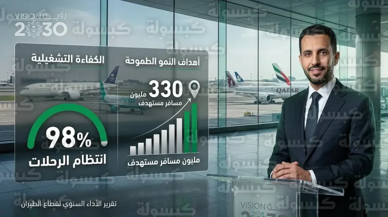 وزير النقل السعودي يعلن تحقيق 98% في انتظام الرحلات الخليجية ويستهدف الوصول إلى 330 مليون مسافر سنوياً