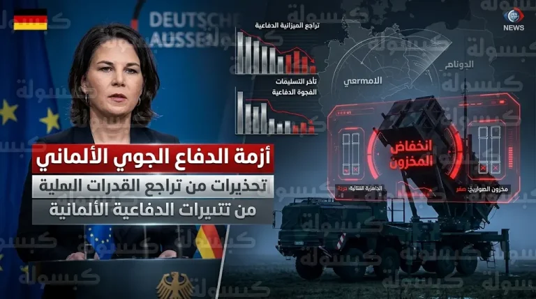 وزيرة الخارجية الألمانية تقر باستنزاف مخزونات الدفاع الجوي وصعوبة تعويض المنظومات المفقودة