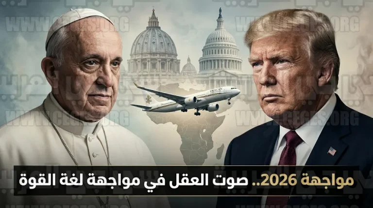 البابا ليو الرابع عشر يرد بحزم على هجوم ترمب من فوق الطائرة البابوية المتجهة للجزائر