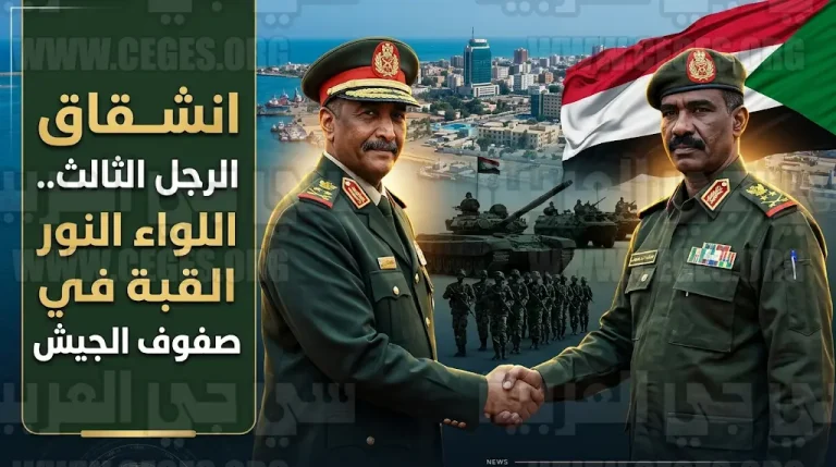 البرهان يستقبل الرجل الثالث في الدعم السريع اللواء النور القبة بعد انحيازه للجيش السوداني